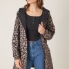 Femme Escandelle Paris | Parka Reversible Motifs Leopard