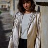 Femme Escandelle Paris | Blazer En Similicuir