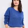 Femme Escandelle Paris | Pull En Maille Unicolore