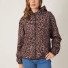 Femme Escandelle Paris | Parka Courte Motifs Leopard