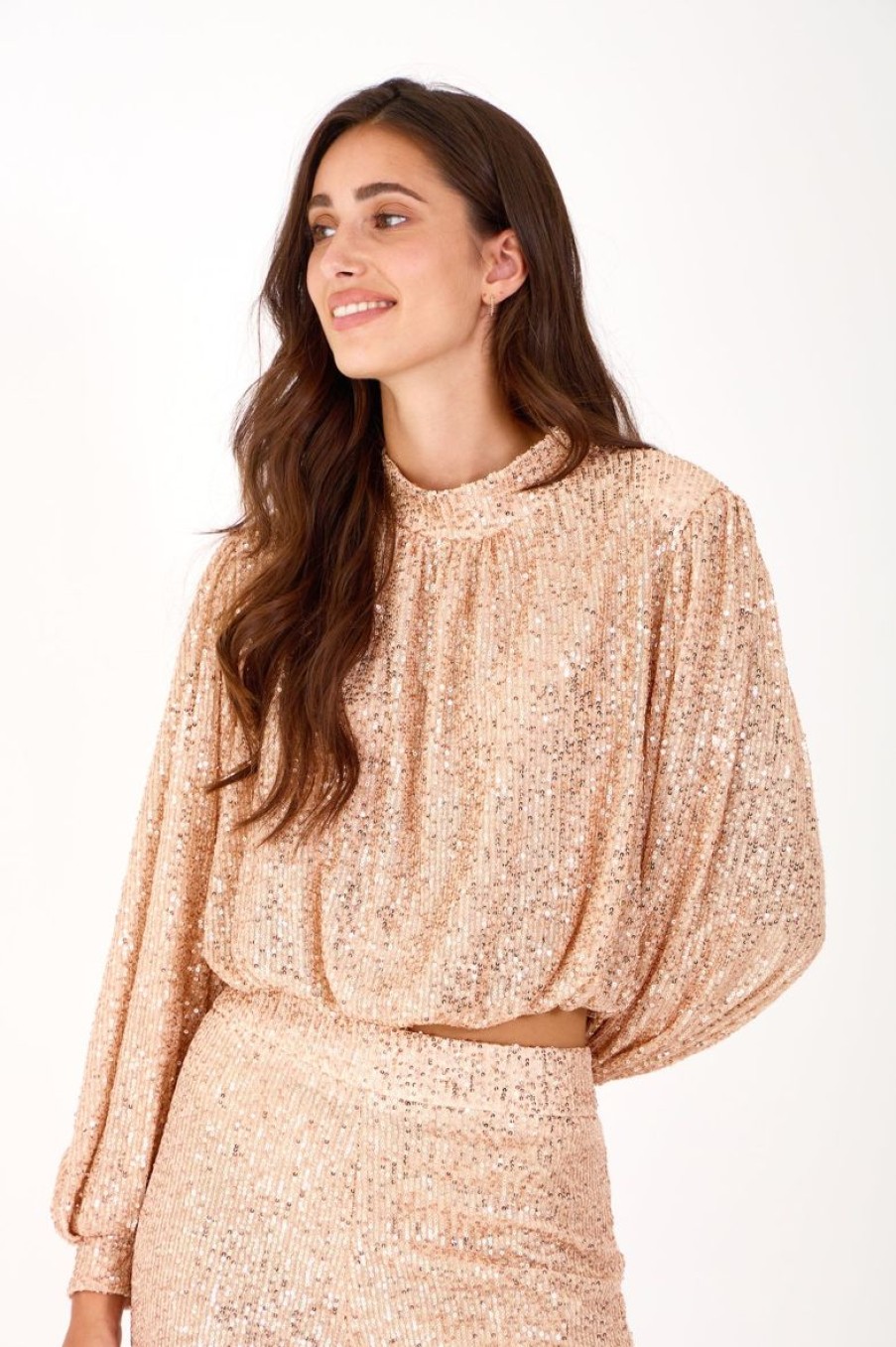 Femme Escandelle Paris | Romy-Top A Sequins