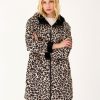 Femme Escandelle Paris | Parka Mi-Longue Reversible A Fausse Fourrure