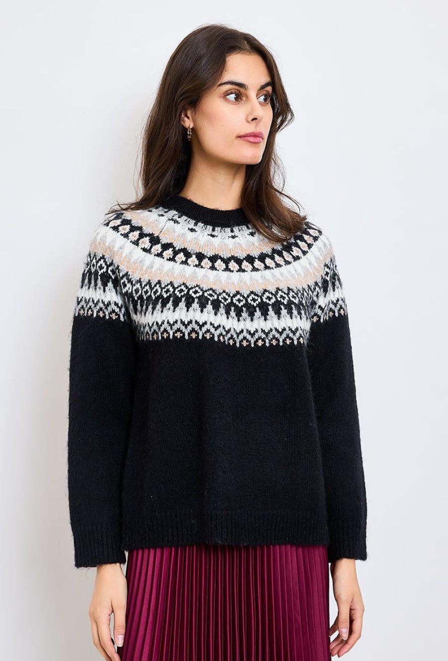 Femme Escandelle Paris | Pull Jacquard