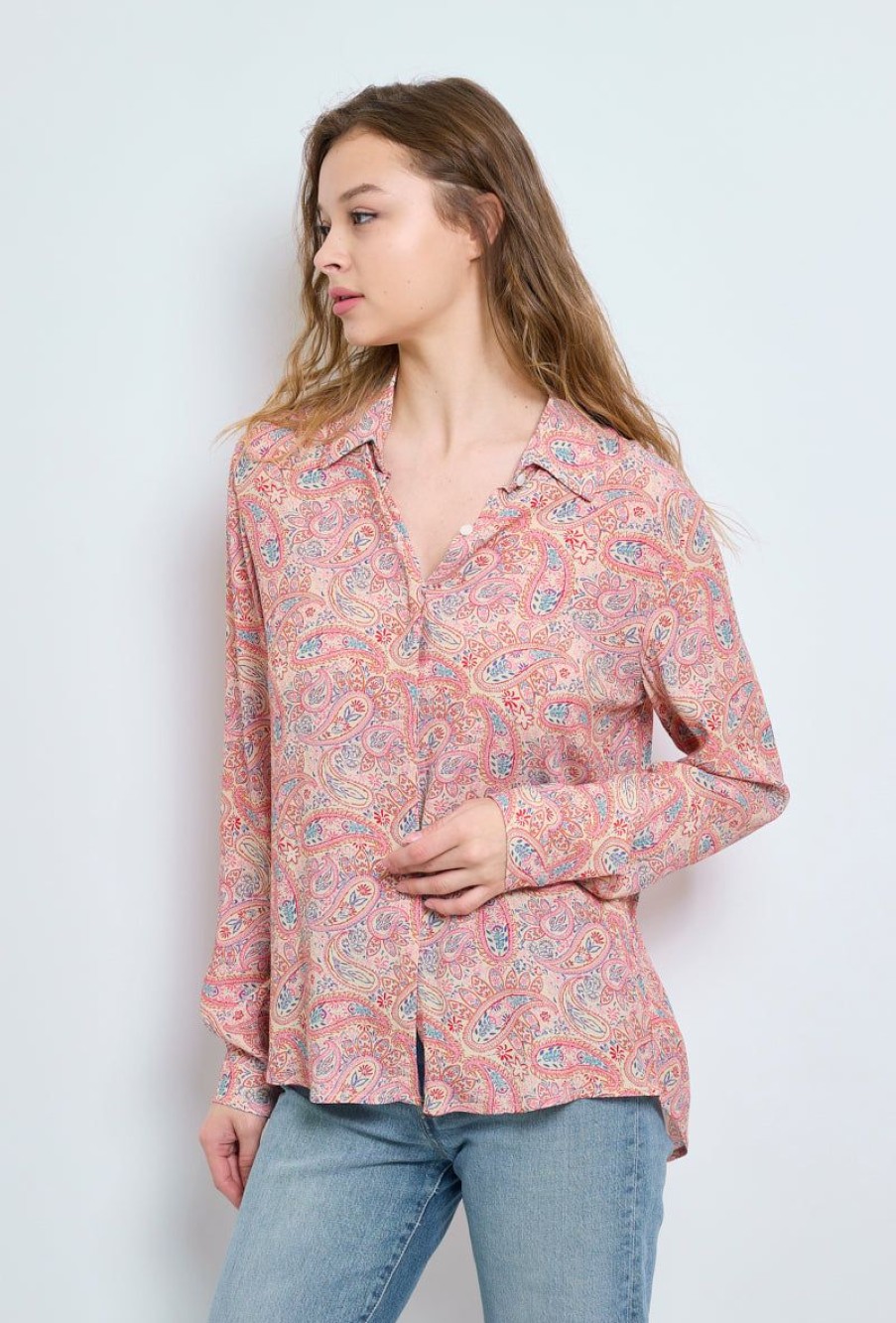 Femme Escandelle Paris | Chemise A Motifs Cachemire