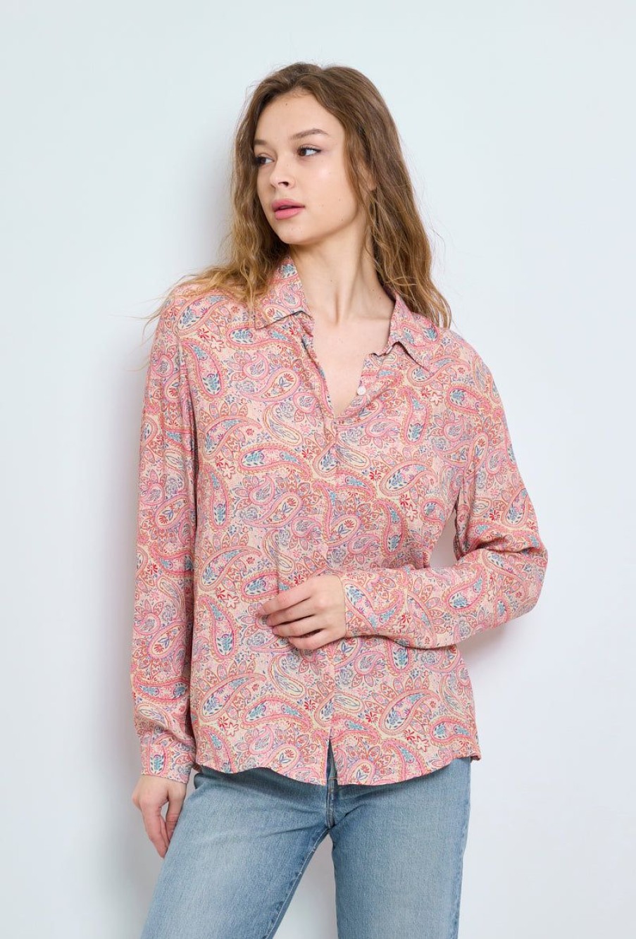 Femme Escandelle Paris | Chemise A Motifs Cachemire