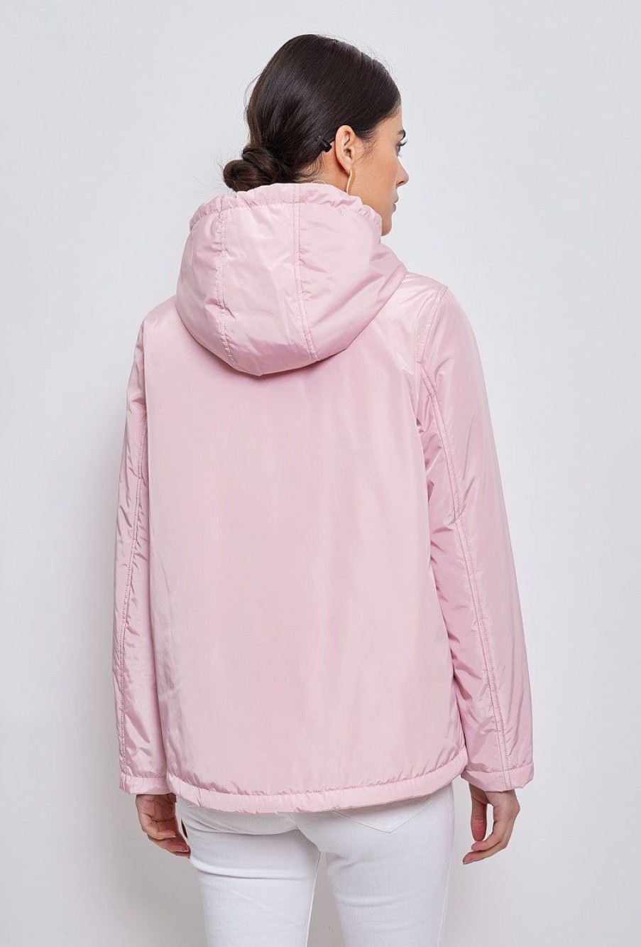 Femme Escandelle Paris | Parka Courte Impermeable