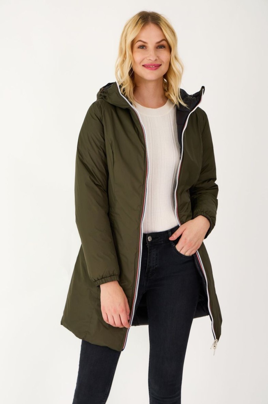 Femme Escandelle Paris | Parka Reversible Matelassee