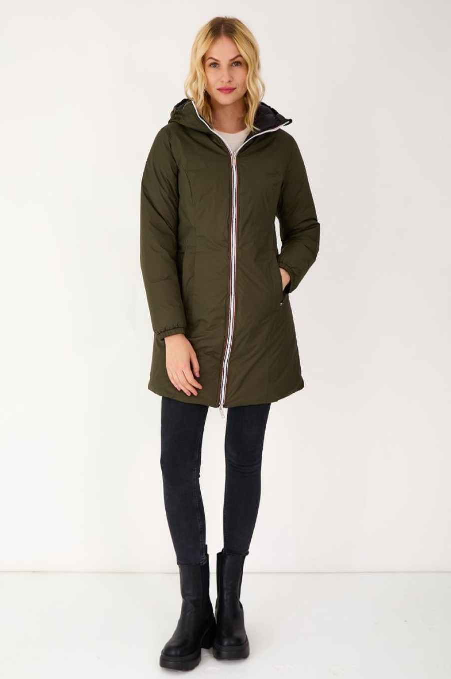 Femme Escandelle Paris | Parka Reversible Matelassee