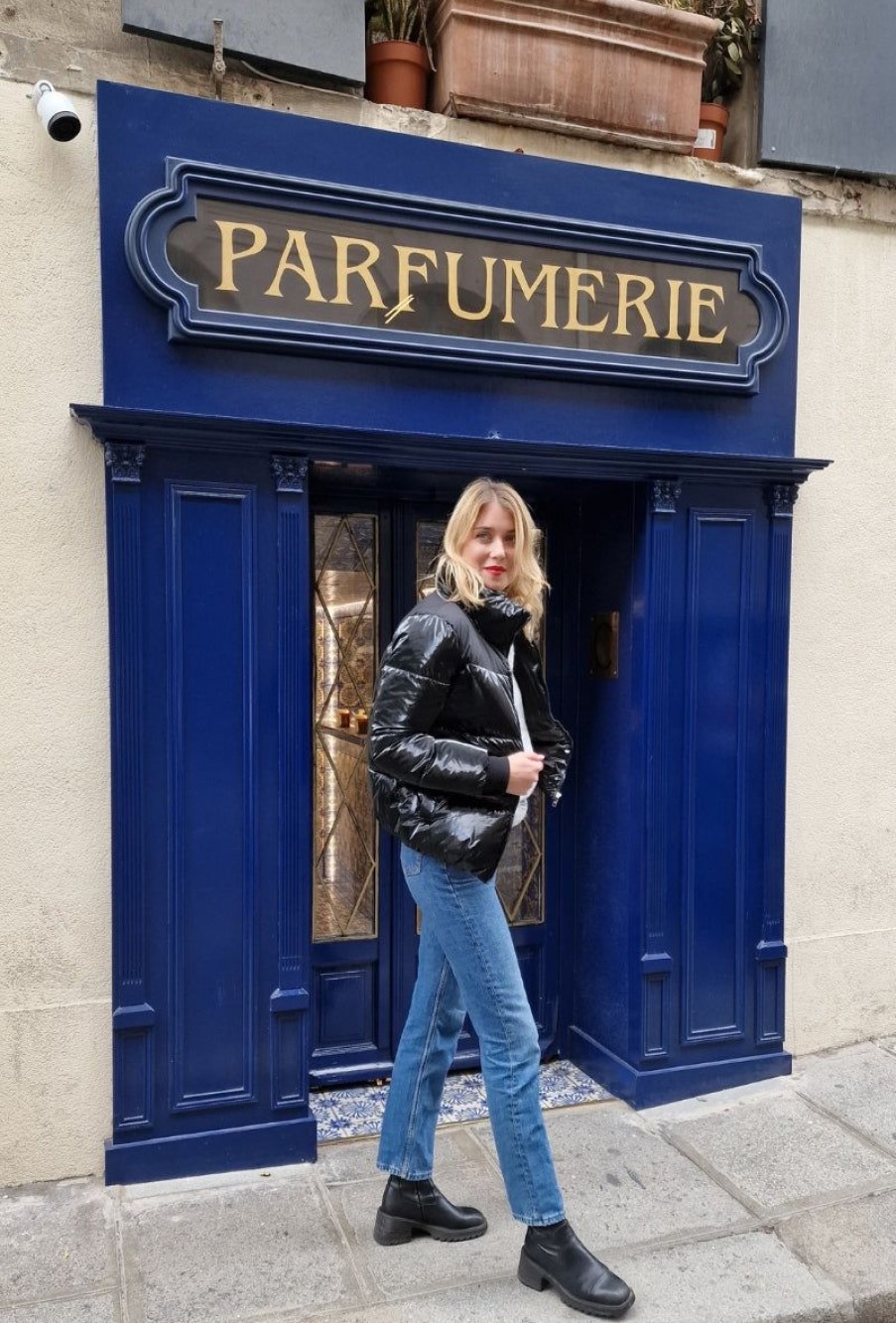 Femme Escandelle Paris | Doudoune Courte Bi-Matiere